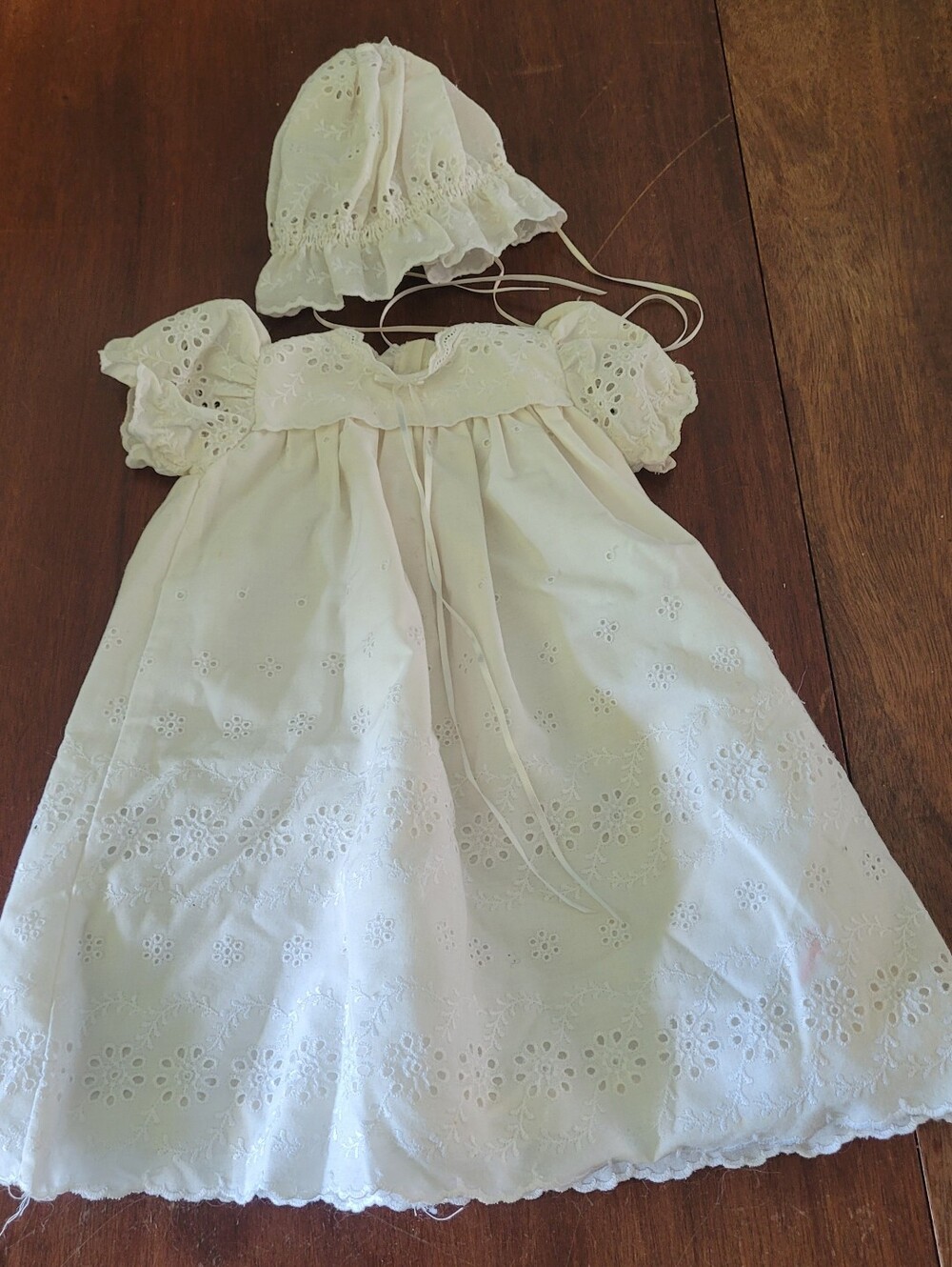 Pleasant Company Bitty Baby Christening Gown and Bonnet, Doll Not Included